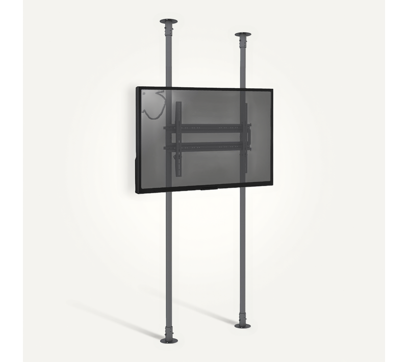 Support Sol-plafond Pour écran TV 50''- 100'' - Hauteur Max 240cm