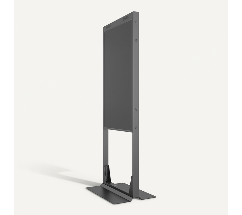 Support Vitrine Pour écran Samsung Om55n-d - Base Large