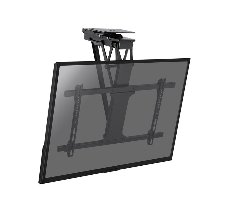 Support Plafond Motorisé écran TV 32''- 75'' Orientable Connecté