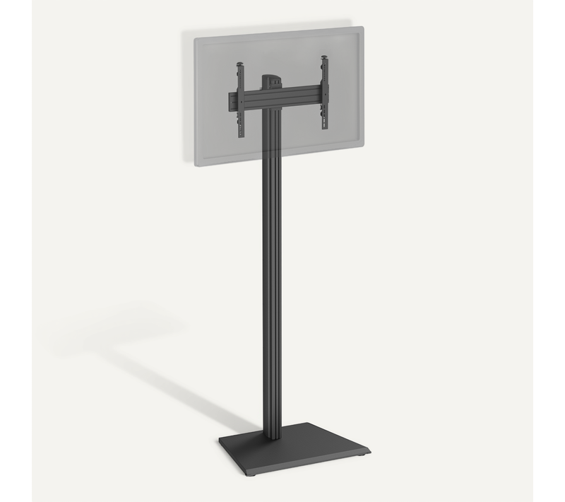 Support TV Sur Pied 32'' - 75'' Hauteur 240cm À Poser Noir