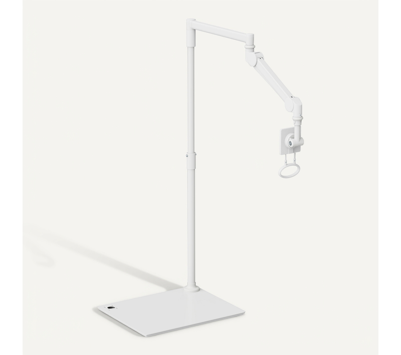 Support De Sol Articulé Pour Moniteur Médical 17"-32", Base Large