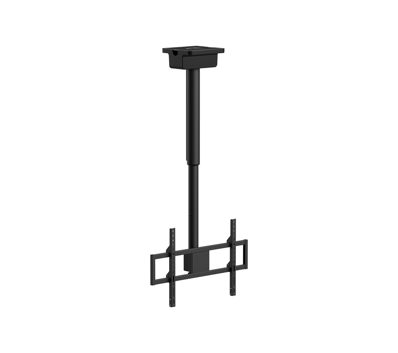 Support TV Motorisé Plafond écran 37''-86'' - Hauteur 111,5-151,5 Cm