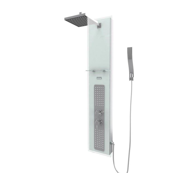 Colonne De Douche Design - 22x125 Cm - Blanc
