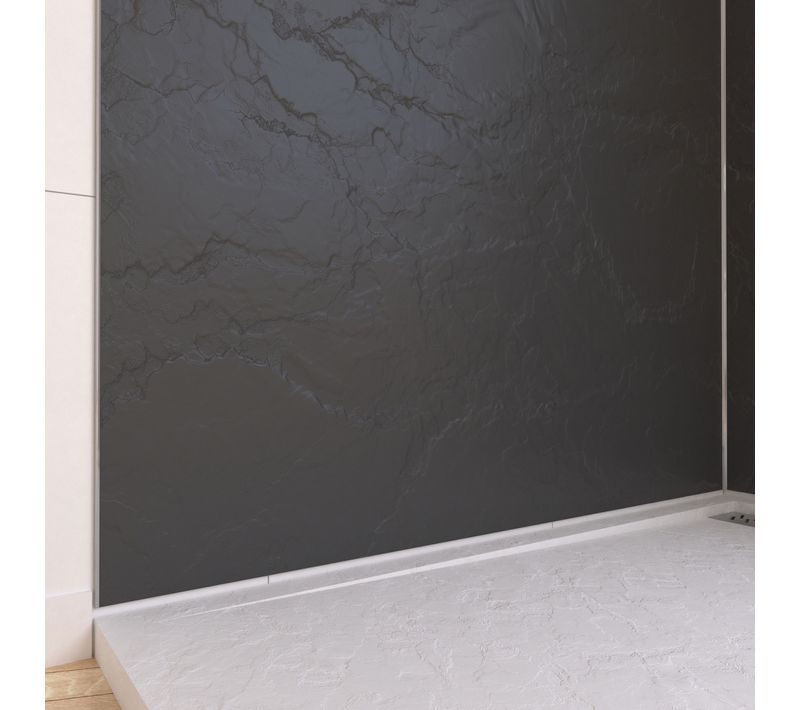 Panneau Mural Pierre Finition Ardoise 90 X 210 Cm - Stone'it Ardoise