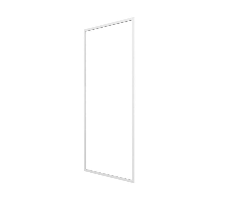 Paroi De Retour Pour Douche En Verre Trempé - 90x185 Cm - Blanc