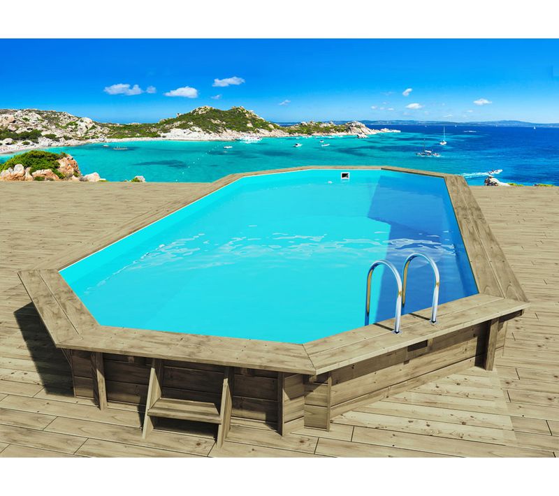 Piscine Bois " Sevilla 130" - 8.57 X 4.57 X 1.31 M
