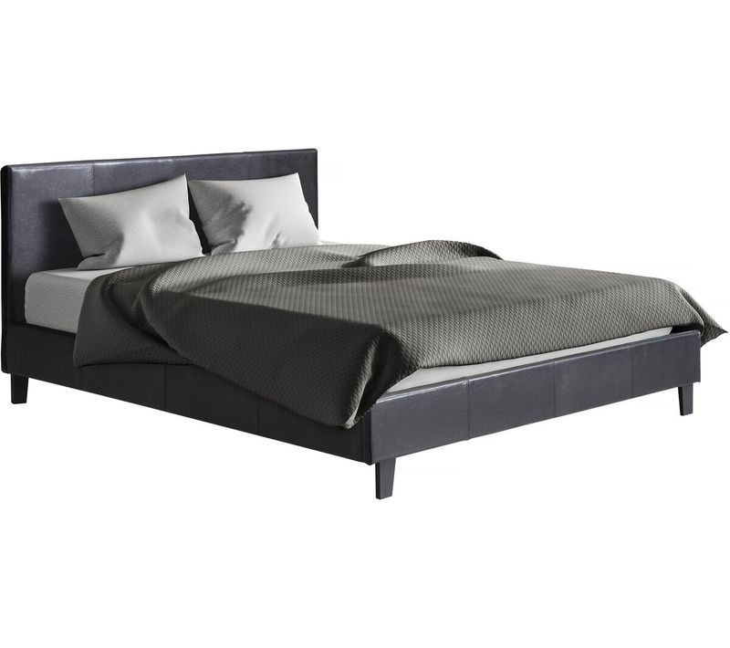 Lit "lina" - 160 X 200 Cm - Noir