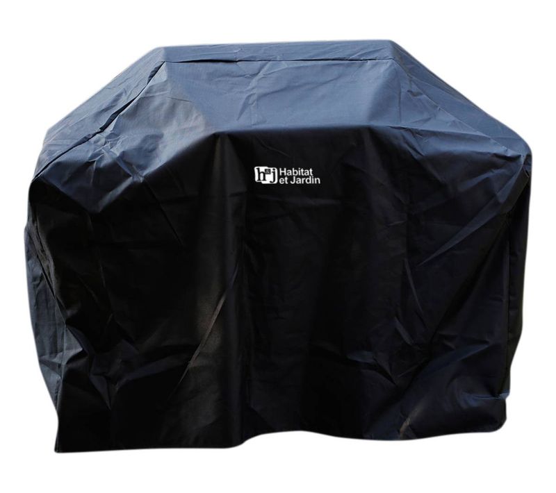 Housse Pour Barbecue - 140 X 110 Cm - Noir