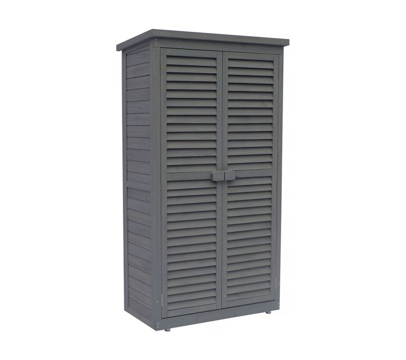 Armoire De Jardin "space" - 87 X 46.5 X 160 Cm - Anthracite