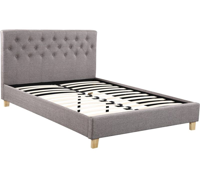 Lit "emmy" - 160 X 200 Cm - Taupe