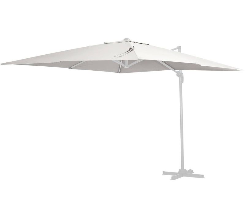 Toile Parasol Déporté "sun 3" - 3 X 3 M - Ecru