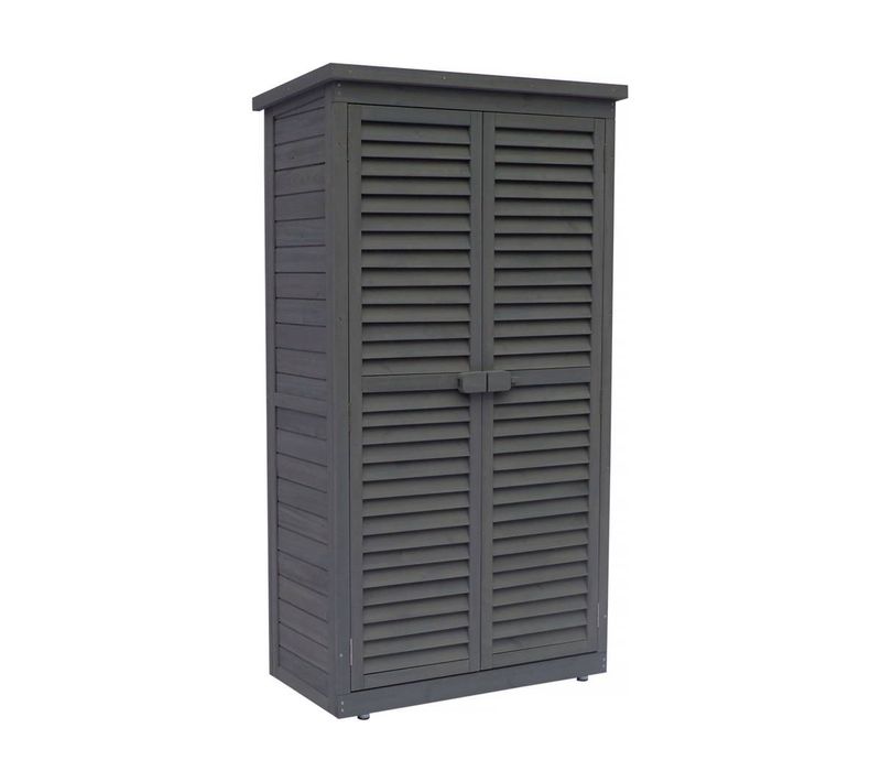 Armoire De Jardin "space" - 87 X 46.5 X 160 Cm - Anthracite