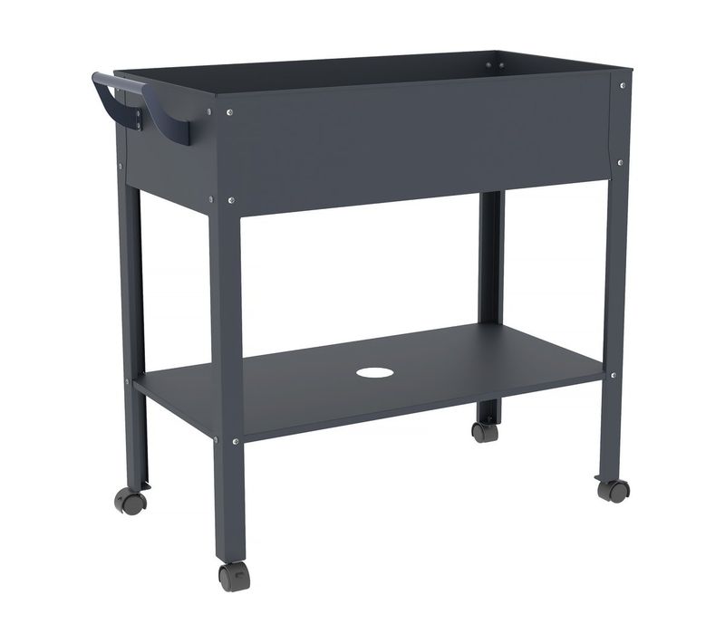 Table De Rempotage "hibiscus" - 82 X 43 X 83 Cm - Anthracite