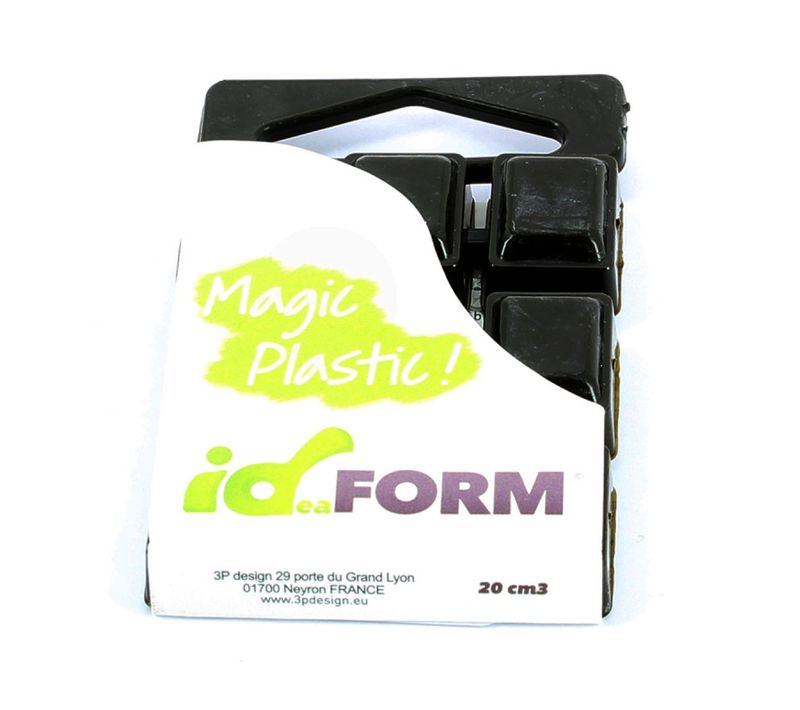 Pate De Réparation Thermoformable Noire Idform Idf-db-pack-1