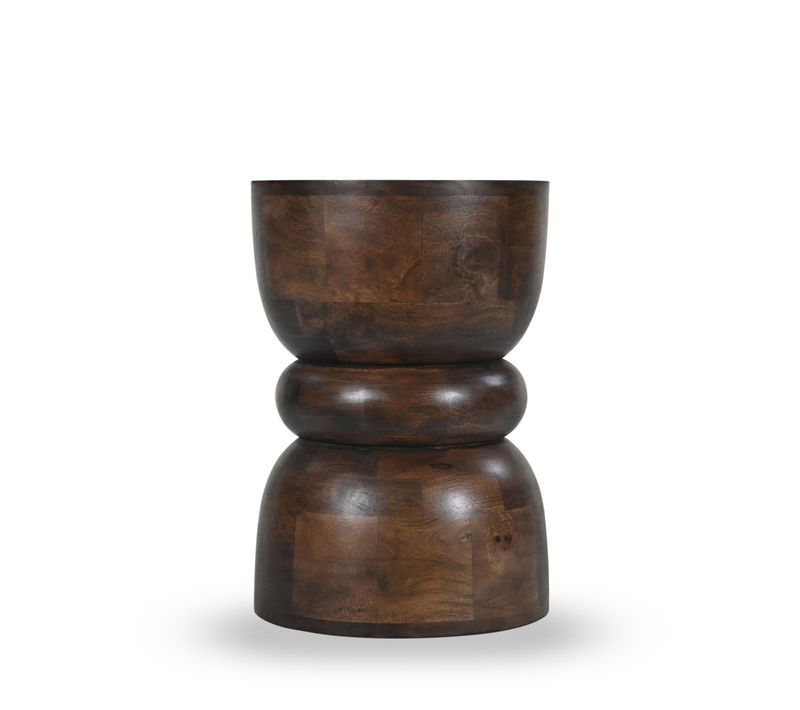 Table D'appoint En Bois Massif D.33,5cm