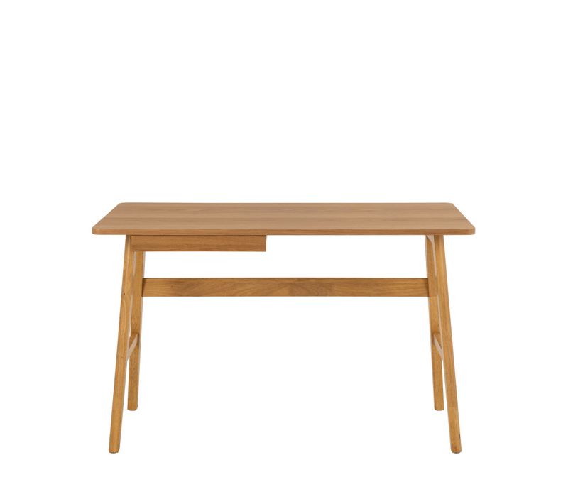 Bureau En Bois Avec Tiroir L120cm