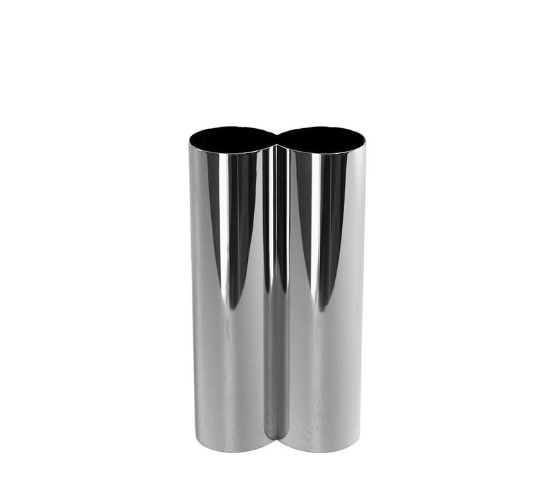 Flower - Vase En Métal - Chrome