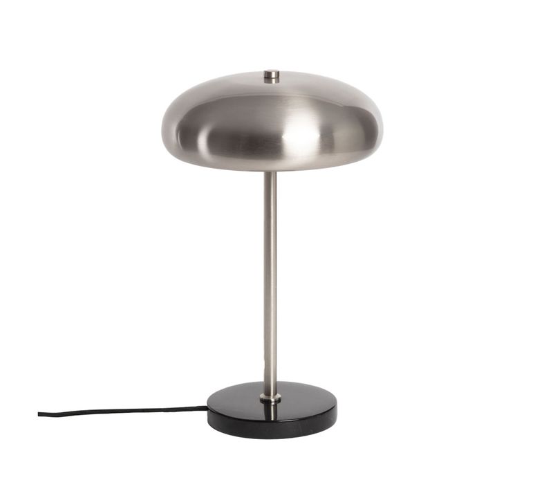 Nalo - Lampe à Poser Champignon - Chrome
