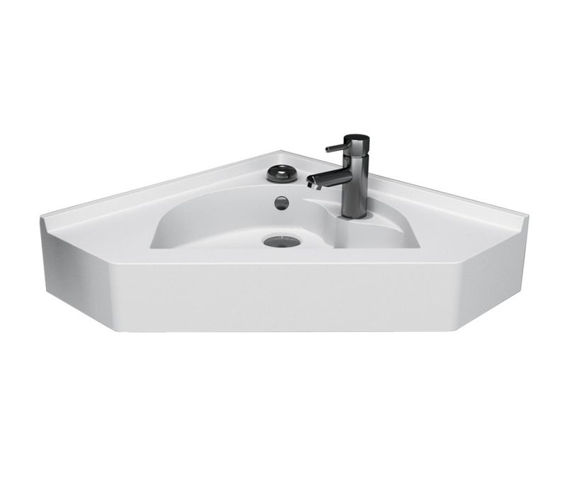 Vasque D'angle Suspendue Resiangle- 50x50cm