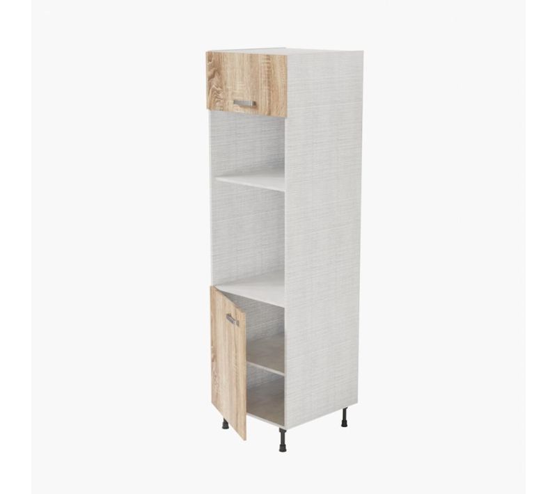 Colonne De Rangement - Encastrements Four Et Micro-ondes - Bois
