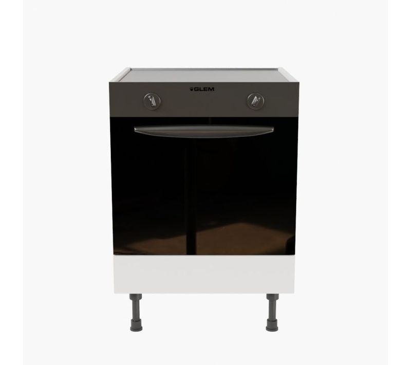 Meuble Bas Four - 60 Cm - Blanc