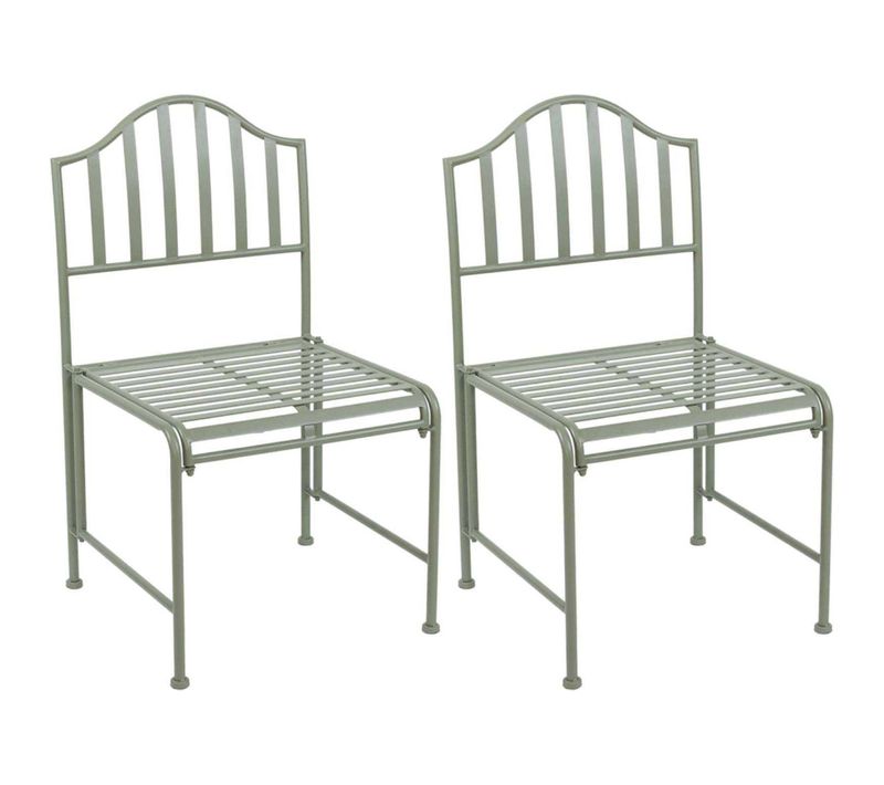 Chaise De Jardin En Fer Verdant Voyage