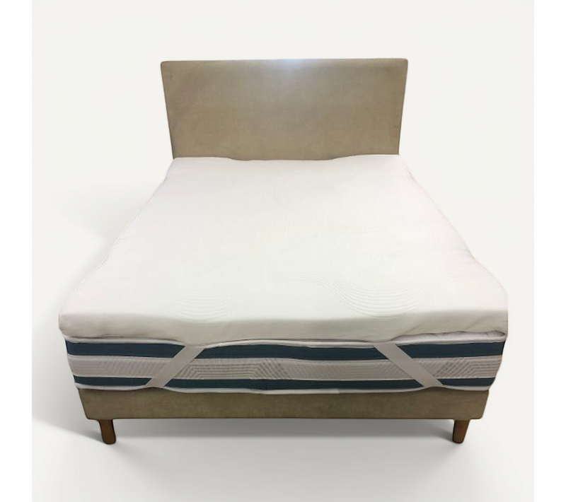 Surmatelas À Mémoire De Forme Tencel 140x190 Lit 2 Places