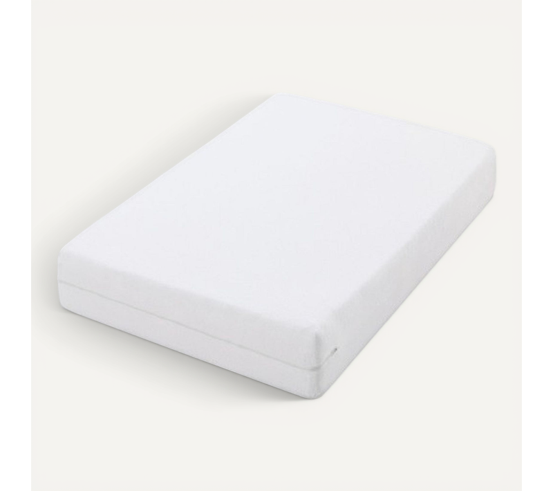 Housse Intégrale Matelas 140x190 Anti-acariens Pur Coton éponge Bouclette