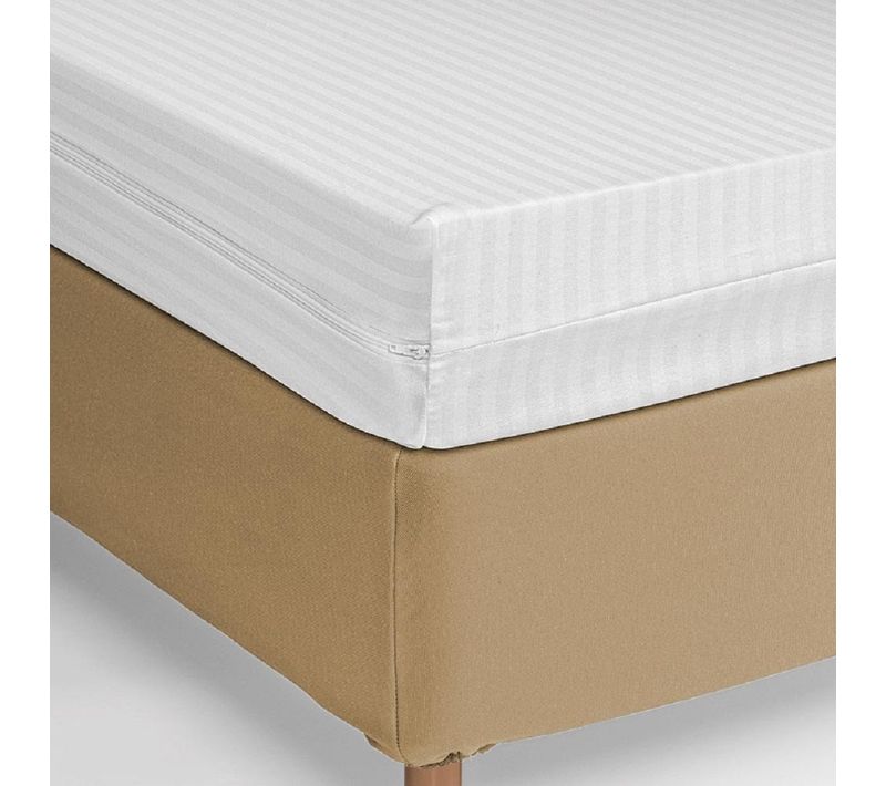 Housse Intégrale De Matelas Jacquard Avec Fermeture À Glissière 160x200 Cm