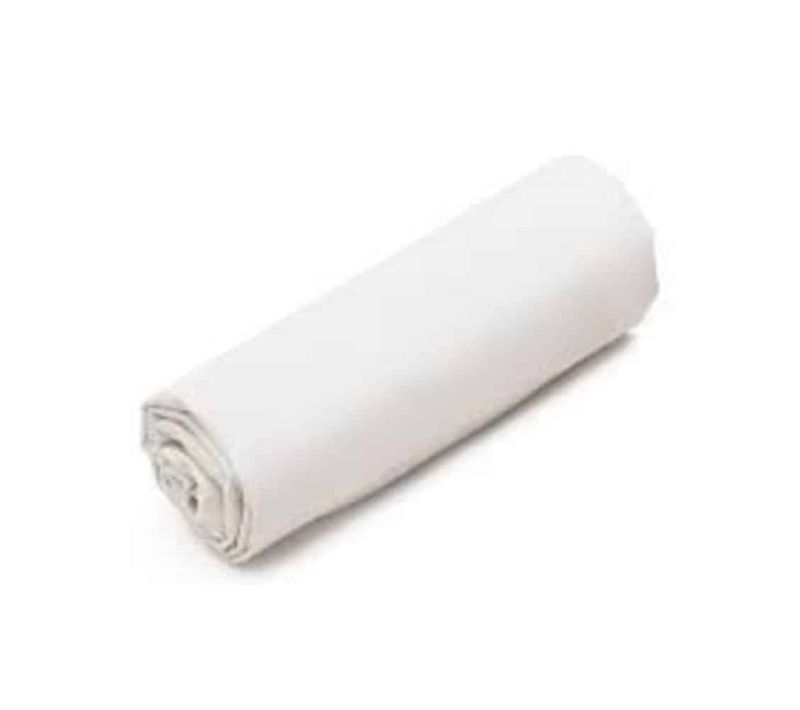 Drap Housse Blanc 100% Coton Pour Lit Double 160x200 Cm - Gamme Hôtel et Location