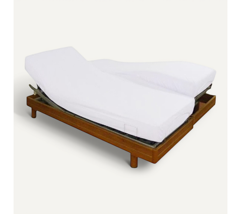 Protège-matelas Imperméable Forme Drap Housse Spécial Lit Articulé - Micro-respirant Avec Film