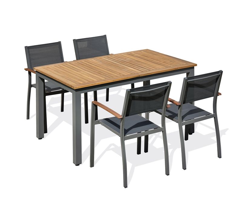 Ensemble Repas De Jardin Orsino 4 Places - Acacia