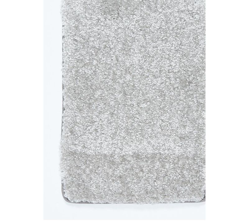 Tapis Grand Salon 300x400 Tissé Gris Rectangle Motif Uni Epaissia
