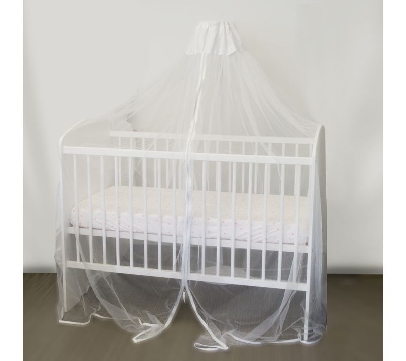 Ciel De Lit Et Moustiquaire - 210 X 450 Cm - Blanc