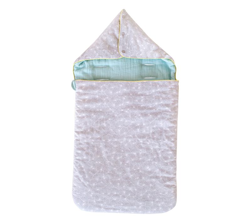 Nid D'ange Demi Lune - 80 Cm - Bleu