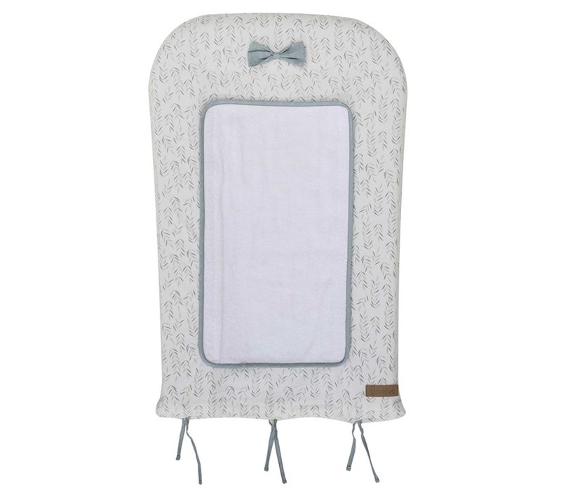 Matelas à Langer à Liens Esprit Nature - 50x75 Cm - Blanc