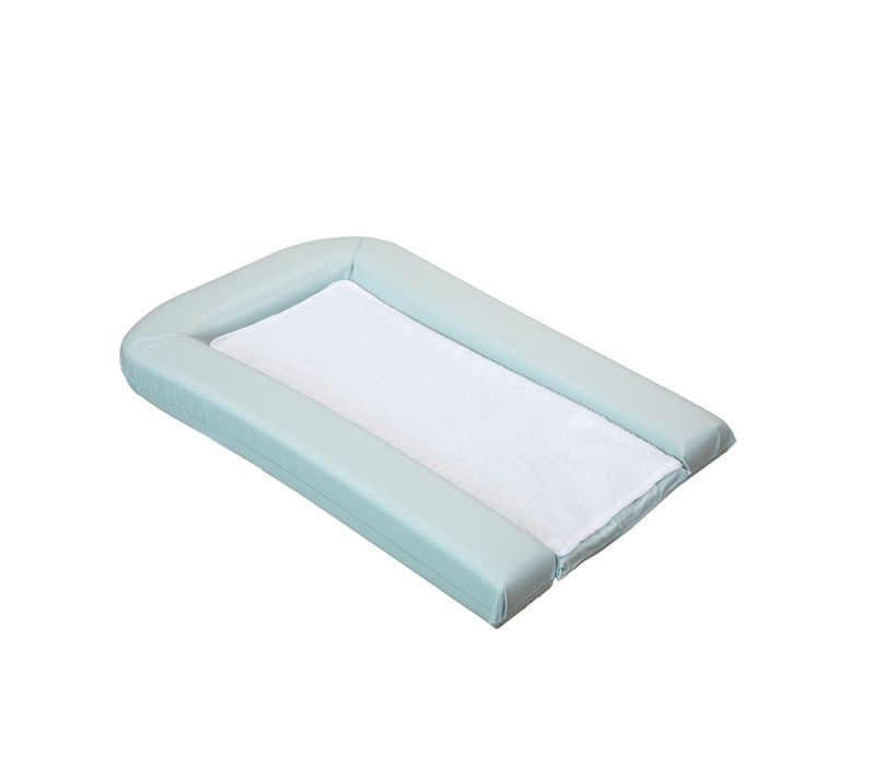 Matelas à Langer Avec 2 Éponges Amovibles - 42x70 Cm - Sauge