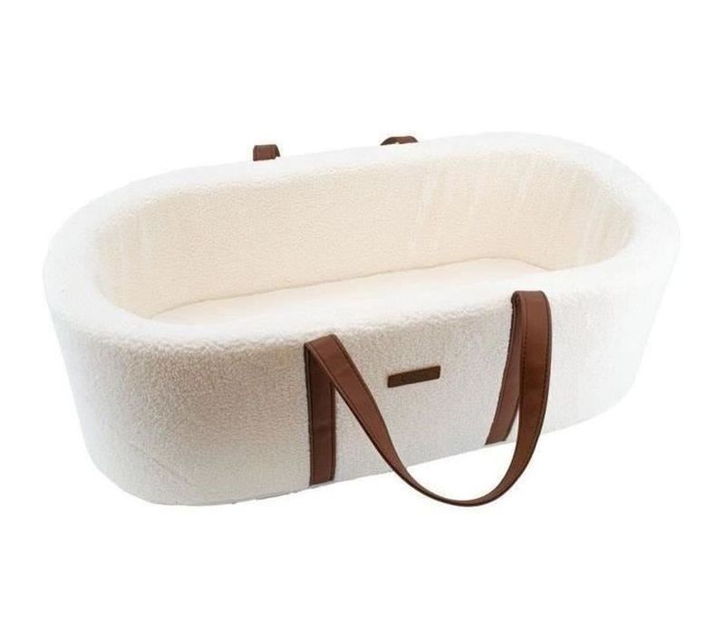 Couffin Sherpa Boubou 40x80 Cm Avec Matelas Déhoussable