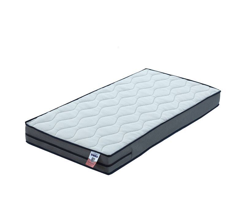 Matelas Bébé Dodotendre - Face été X Face Hiver - Dehoussable 70 X 140 Cm Blanc