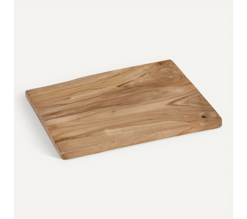 Planche à Découper Rectangulaire 30 Cm En Bois De Teck - Melba