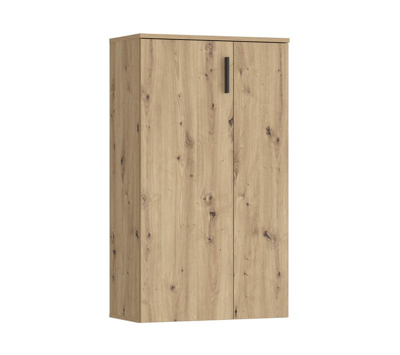 Meuble à Chaussures 2 Portes Décor Bois De Chêne Rustique – Amelie