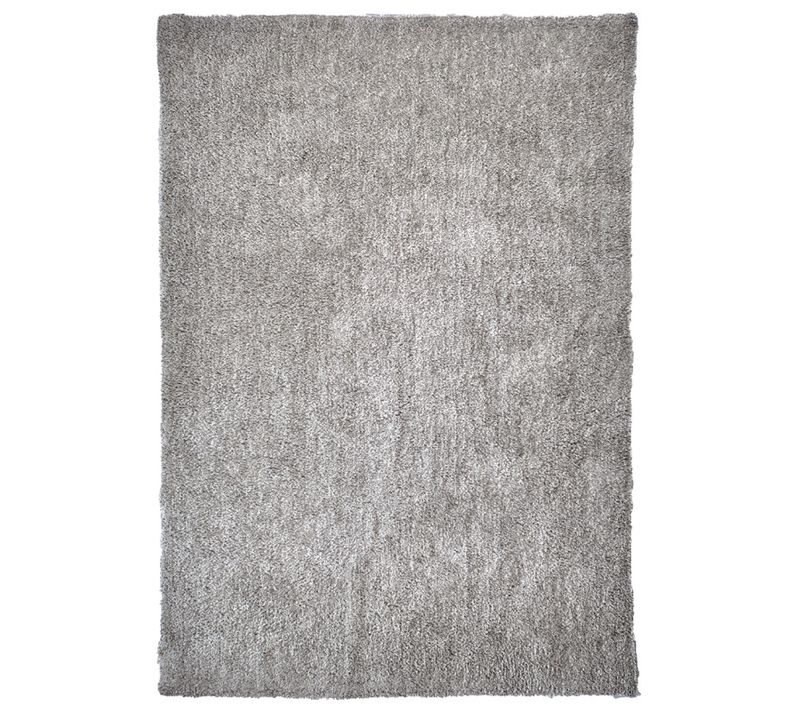 Tapis 140 X 200 Cm Shaggy à Poils Courts Doux Gris Clair – Cosmos