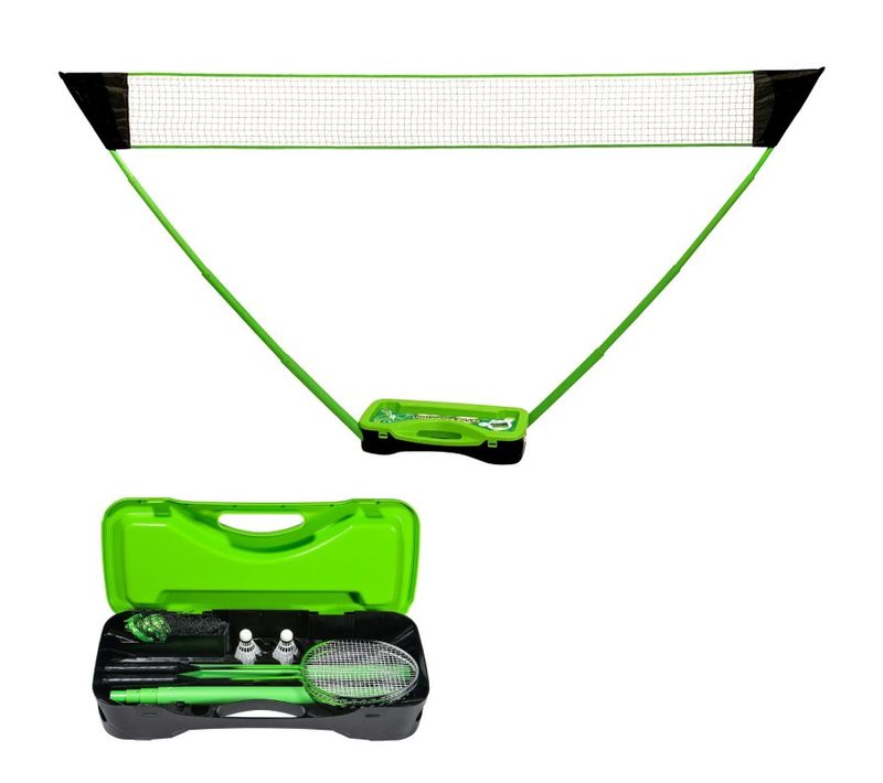 Badminton Set Complet Vert 295 X 38 X 154 Cm