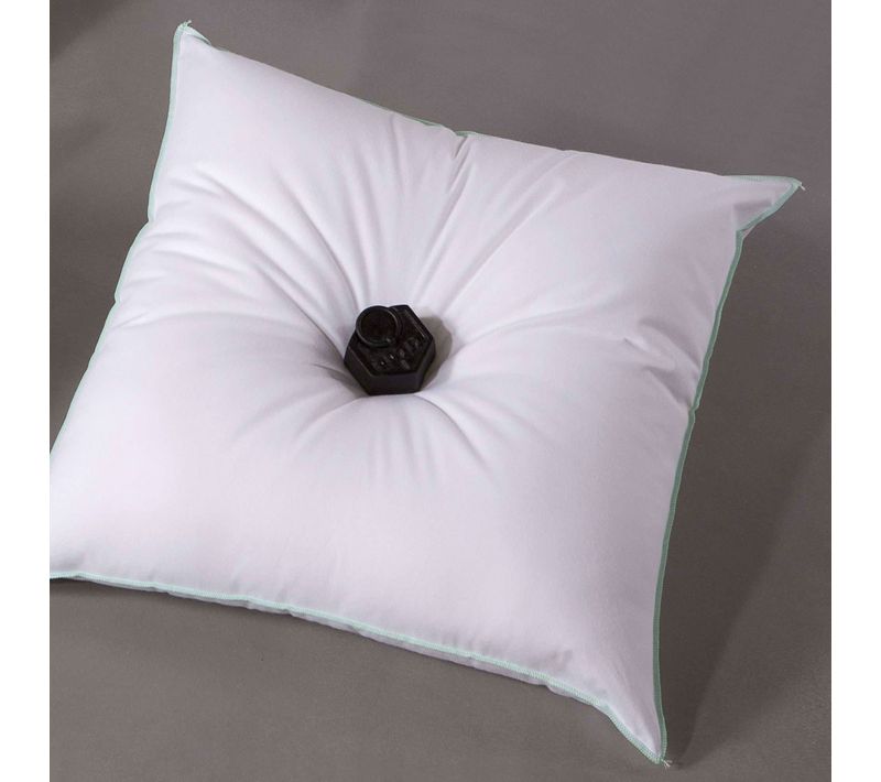 Oreiller Ferme 65x65 Blanc En Coton