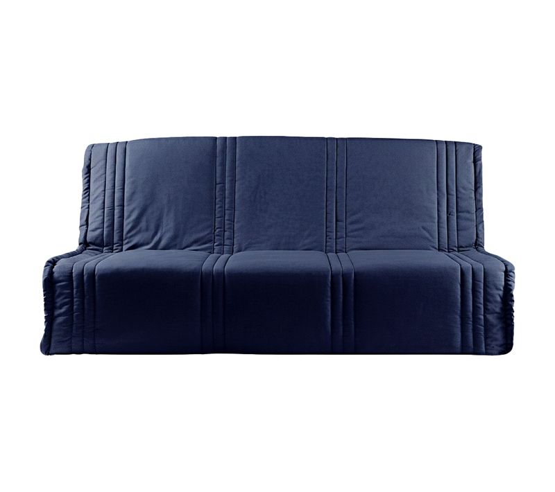 Housse BZ 2 Places Bleu En Coton