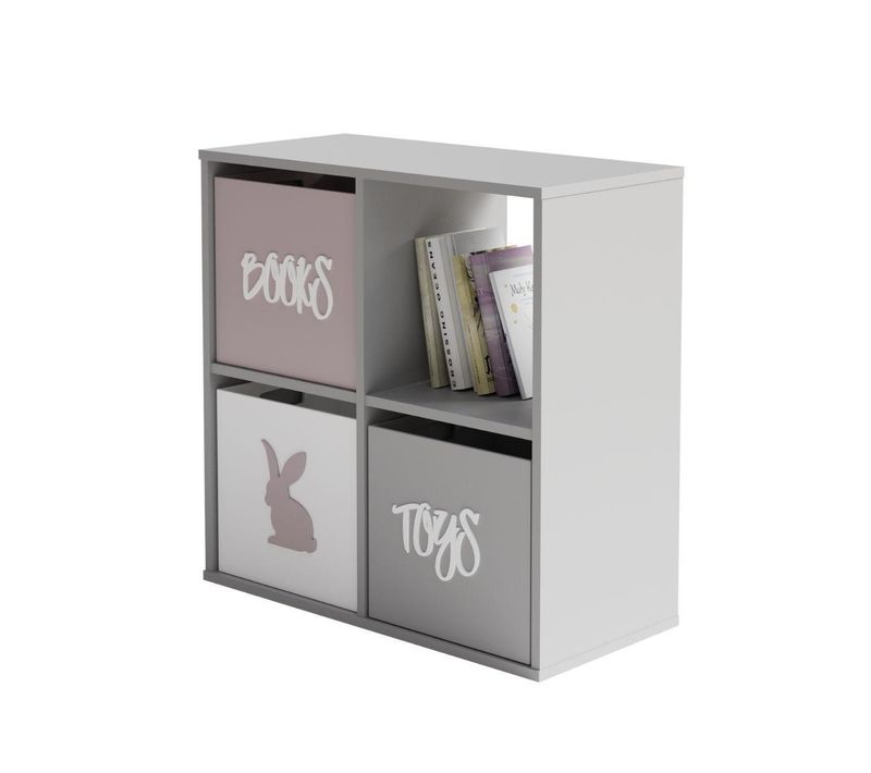 Rangement Cubes Loni 2x2 Blanc