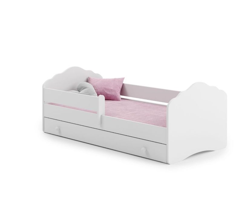 Lit Enfant Nala Tiroir 140x70 Avec Tiroir De Rangement Avec Matelas