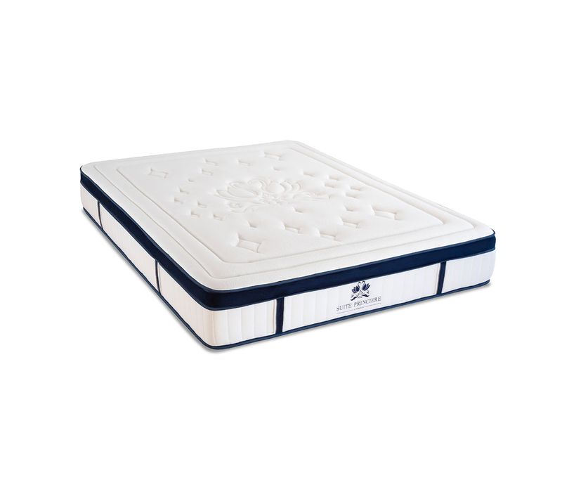 Matelas Hybride Suite Princière 140x200 Cm Micro-ressorts Accueil Mousse Supersoft