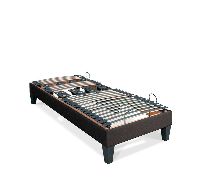 Sommier Électrique Rochereau 70x190 Cm Lattes et Plots