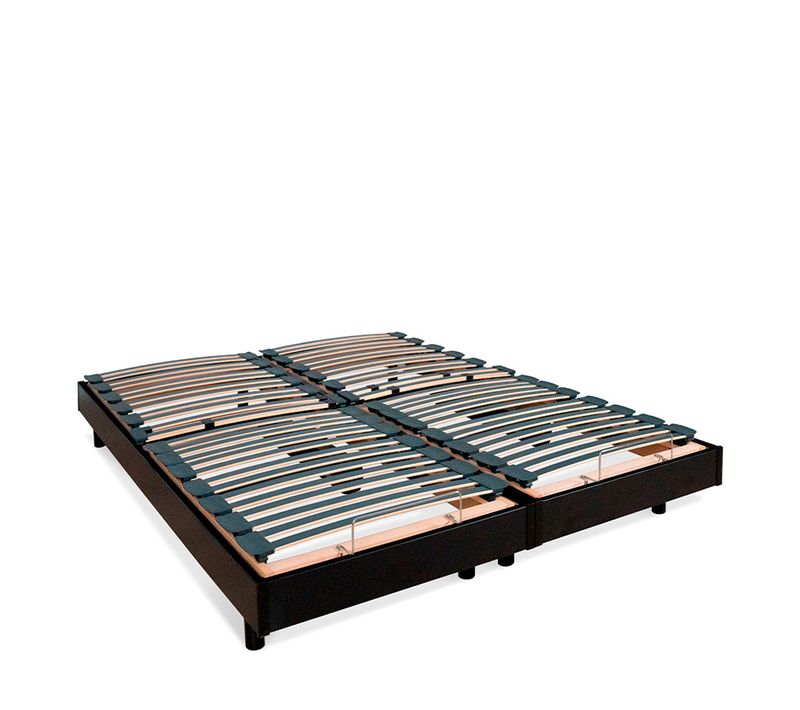 Jeu De 2 Sommiers électriques Flex 2x70x190 Cm Lattes